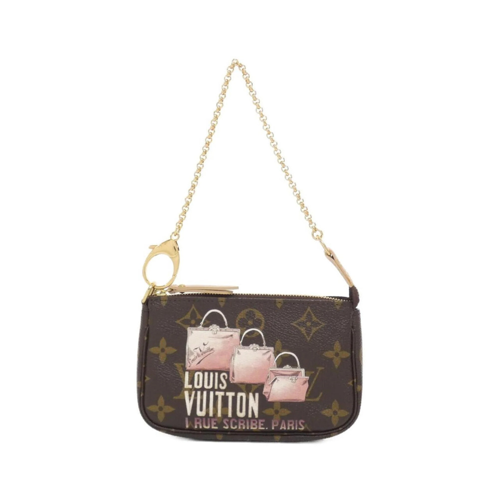 LOUIS VUITTON Brown Monogram Pochette Pouch